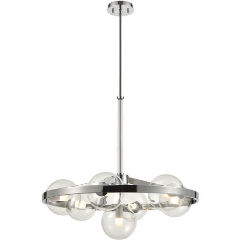 Courcelette 7 Light Chrome Chandelier Ceiling Light