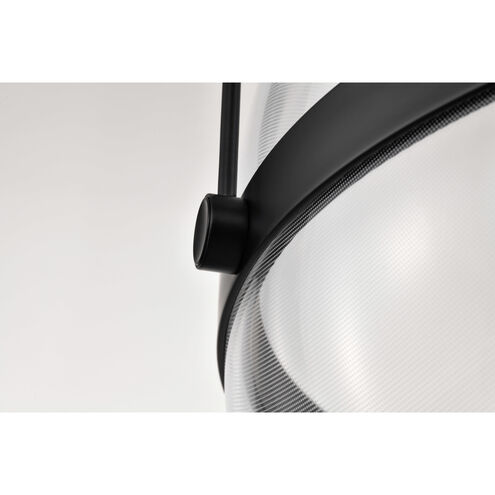 Arvada LED 20.5 inch Matte Black Pendant Ceiling Light