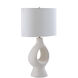 Fenimore 27 inch 9 watt White Table Lamp Portable Light