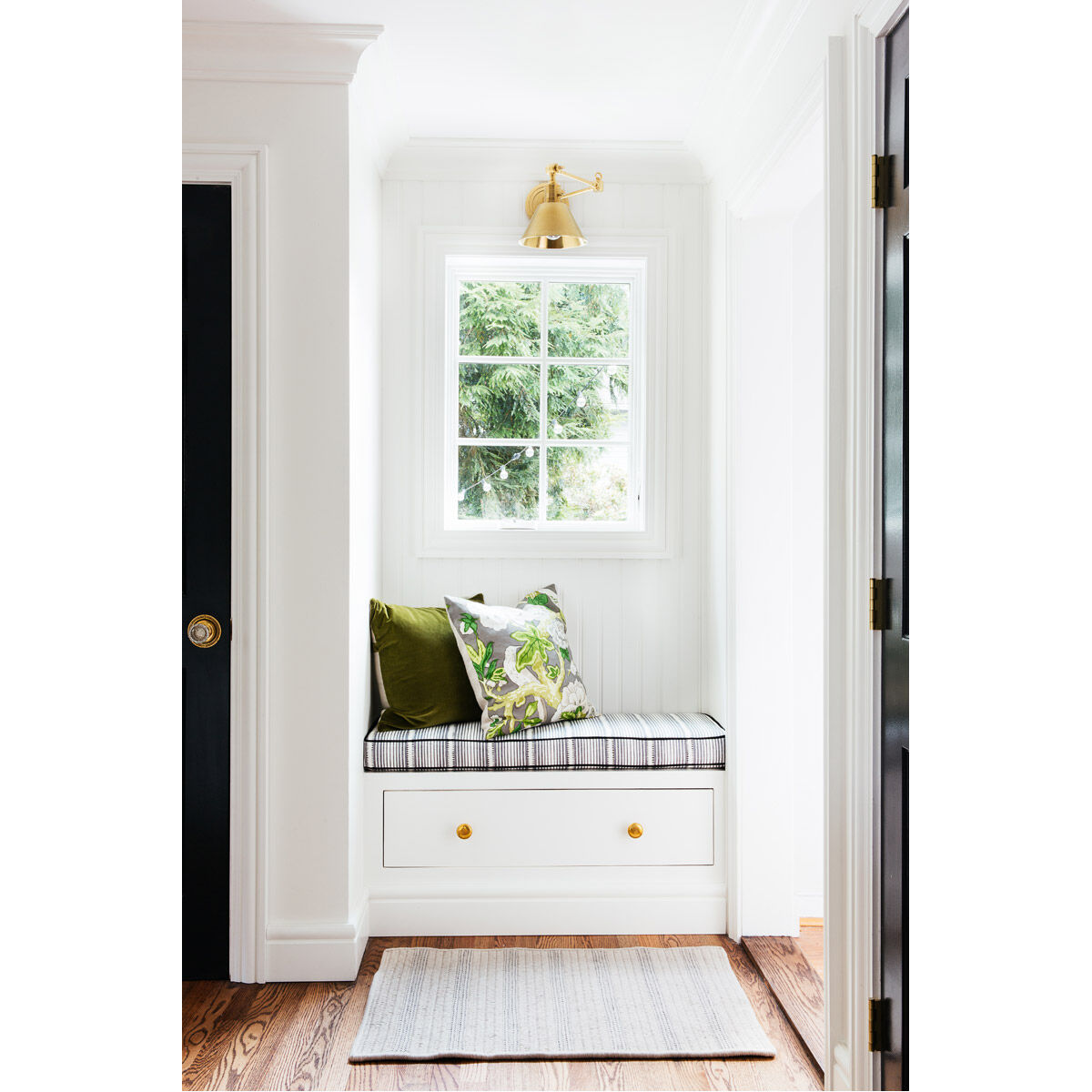 Garden City 23.25 inch 75.00 watt Aged Brass Swing-Arm Wall Sconce Wall Light