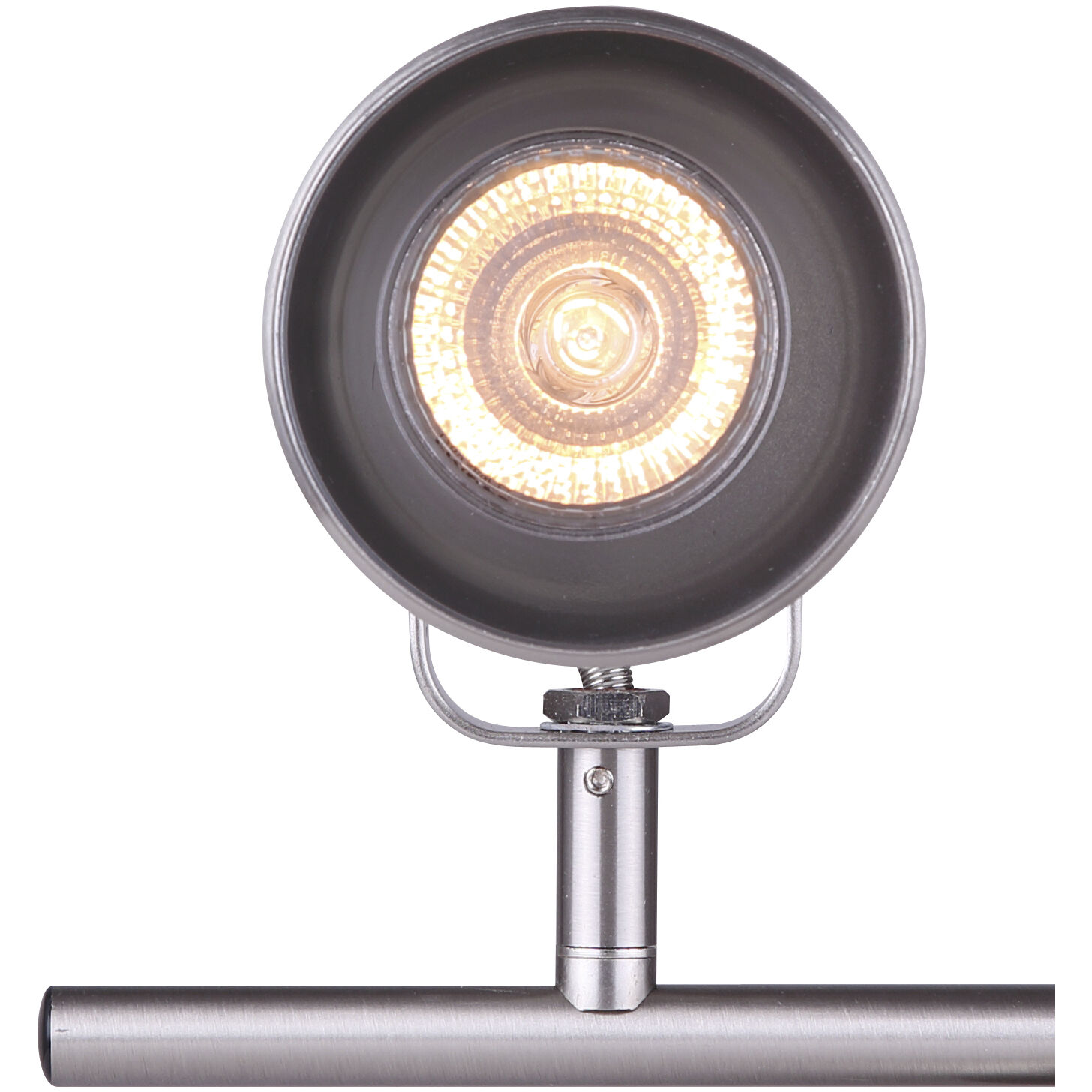 Madison 4 Light Brushed Nickel Track Ceiling Light