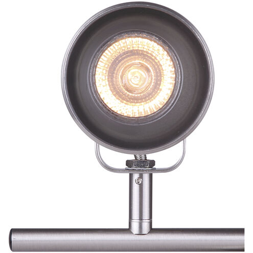 Madison 4 Light Brushed Nickel Track Ceiling Light