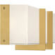 High Rise LED 30.25 inch Legacy Brass Bath Bar Wall Light