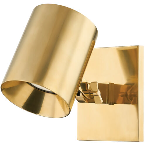 Highgrove 1 Light Aged Brass Wall Sconce Wall Light