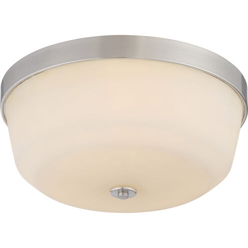 Laguna 3 Light 15 inch Brushed Nickel Flush Mount Ceiling Light