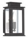 Princeton 1 Light 9 inch Black Outdoor Wall Lantern