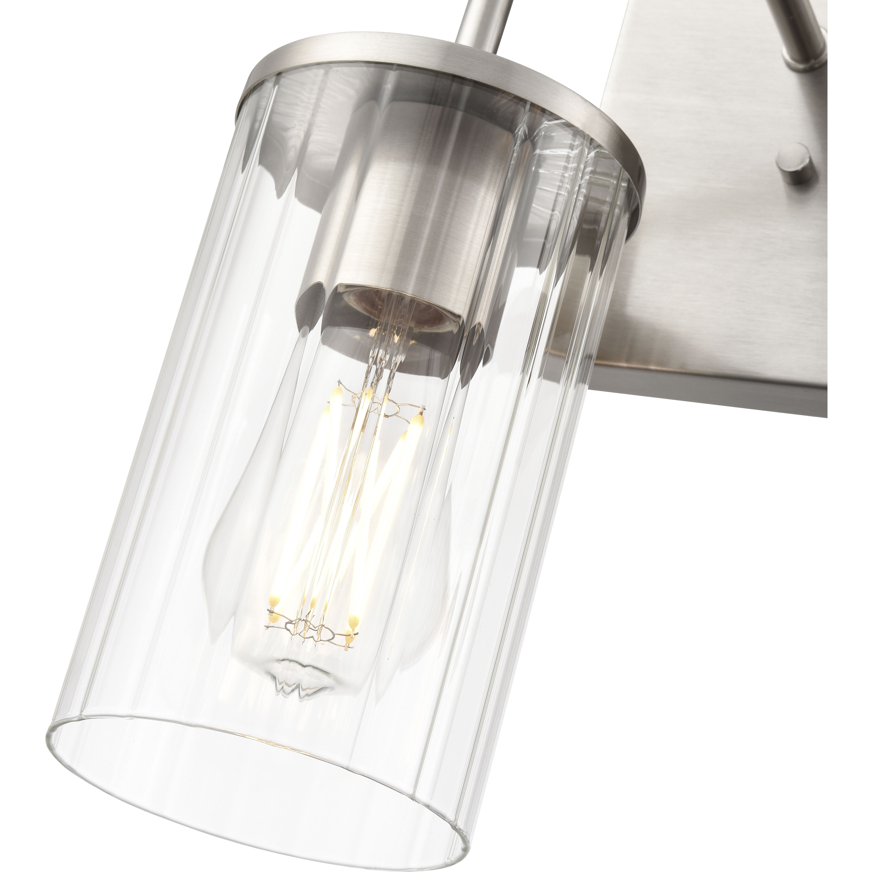 Beverlly 2 Light 13 inch Brushed Nickel Bathroom Vanity Light Wall Light