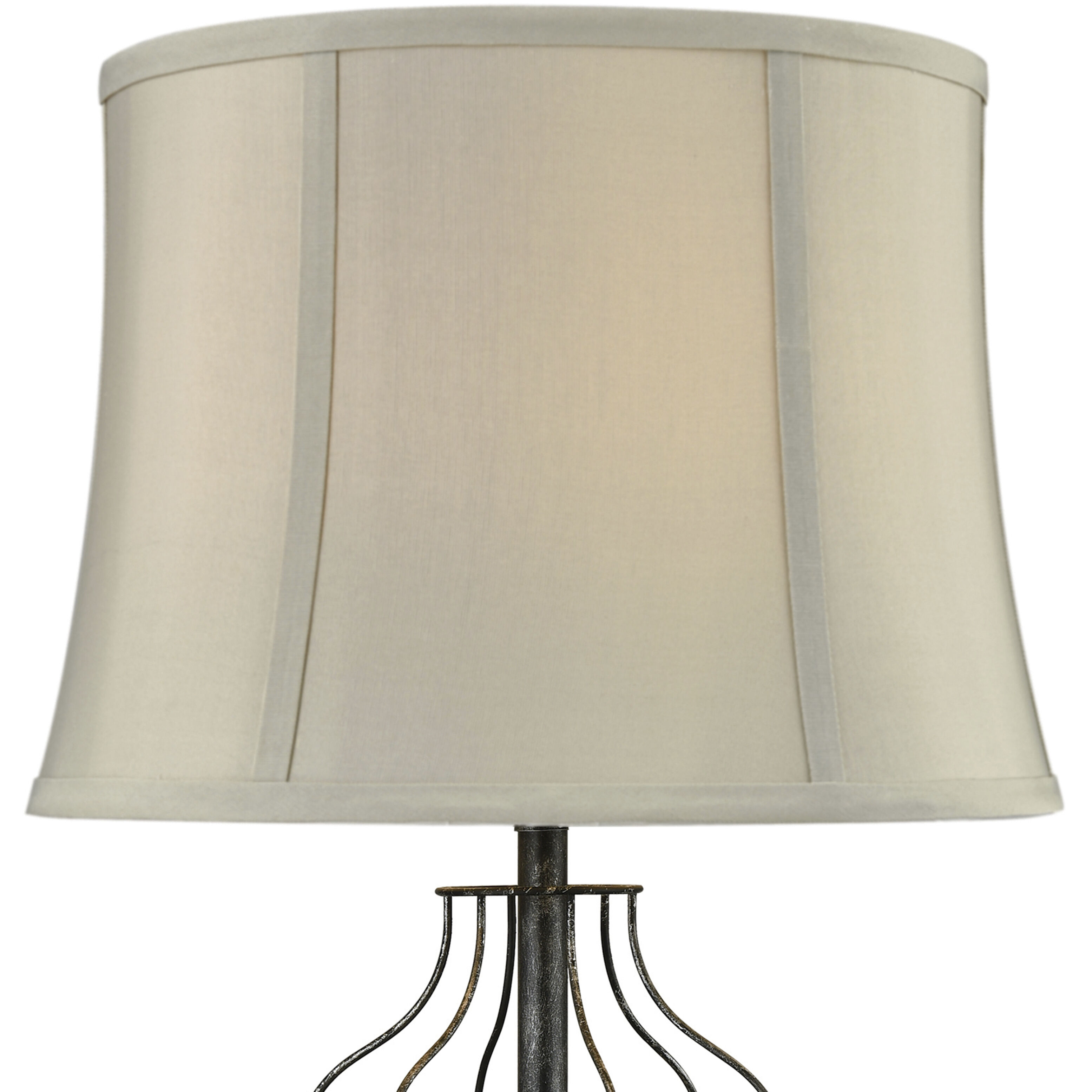 Rochefort 27 inch 150 watt Oil Rubbed Bronze with Polished Concrete Table Lamp Portable Light