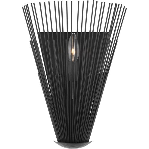 AH by Alexa Hampton Helios 3 Light 10 inch Aged Iron Sconce Wall Light