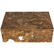 Vert 47.5 X 31.5 inch Clear Coat Flat Coffee Table