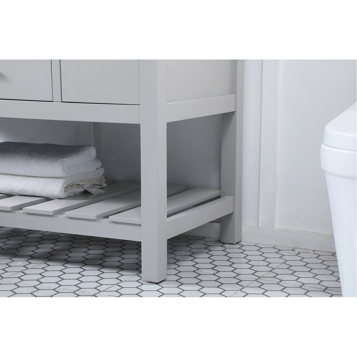 Clement 48 X 22 X 34 inch Grey Bathroom Vanity Cabinet