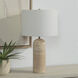 Ixora 24.75 inch 100 watt Natural Honed Table Lamp Portable Light