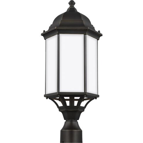 Sevier 1 Light 22.13 inch Antique Bronze Outdoor Post Lantern, Large
