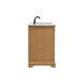 Franklin 60 X 22 X 35 inch Natural Wood Bathroom Vanity Cabinet