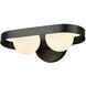 Atwood 2 Light 12.5 inch Ebony Bath Vanity Wall Light