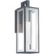 Cambridge 1 Light 18 inch Black Outdoor Wall Light in 18in.