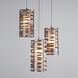 Tempest LED Burnished Bronze Chandelier Ceiling Light, Round Multi-Pendant