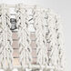 Fisher Weisman Catania LED 17.25 inch Polished Nickel Flush Mount Ceiling Light