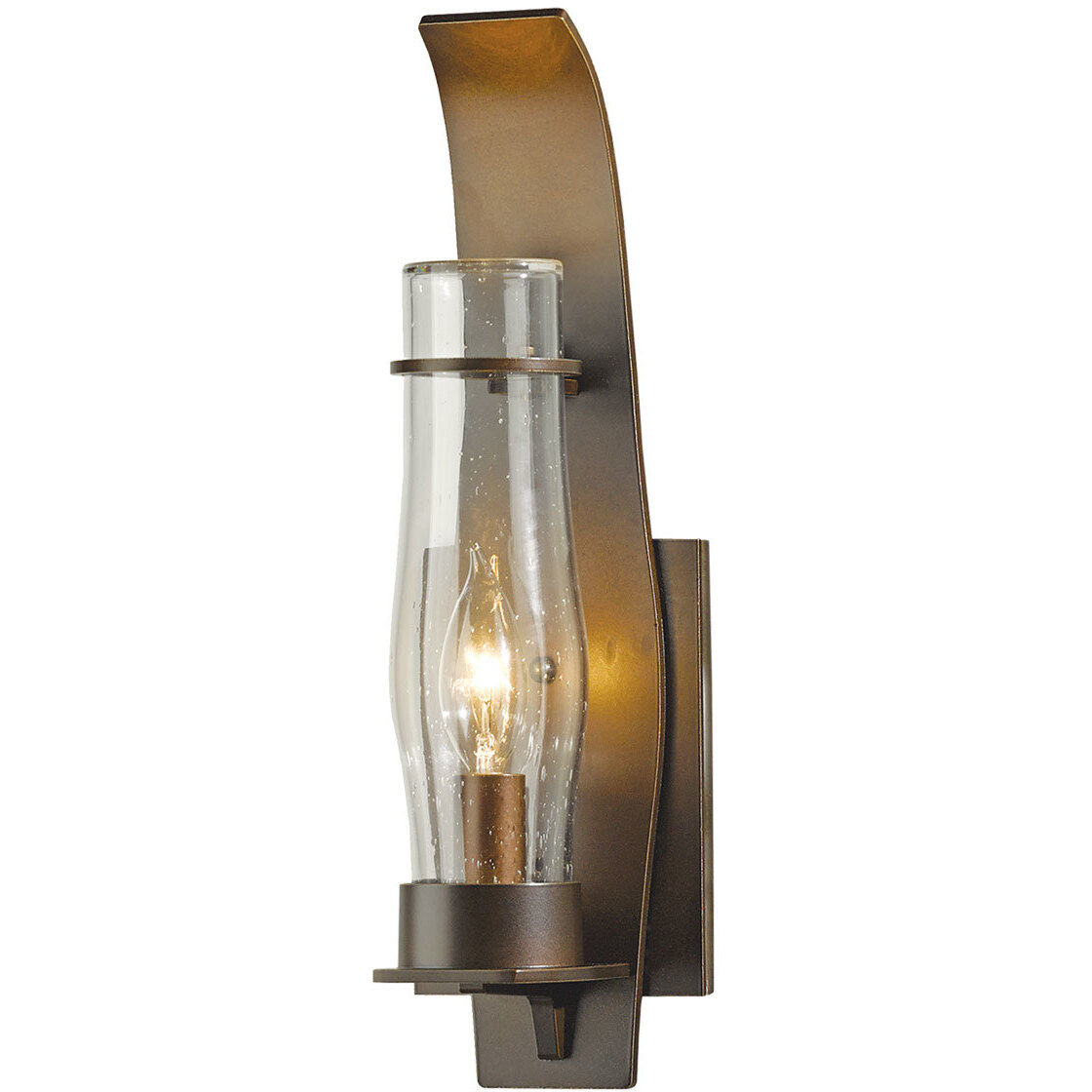 Sea Coast 1 Light 14.8 inch Coastal Bronze Outdoor Sconce, Small - Open Box