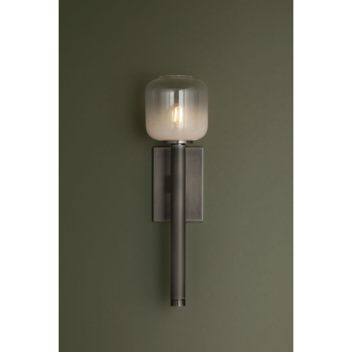 Axton 1 Light 5.25 inch Vintage Pewter Wall Sconce Wall Light