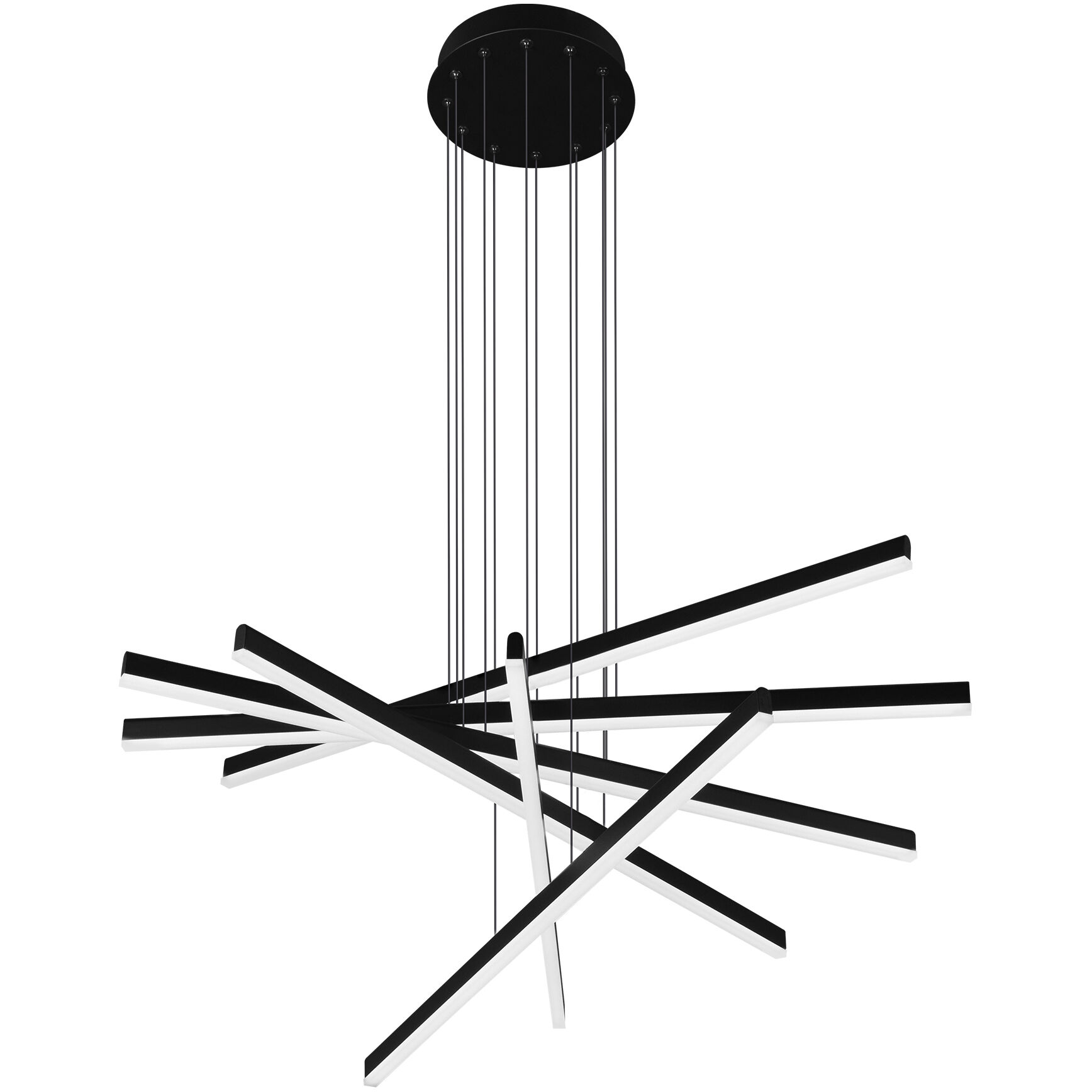 Sirius 32.25 inch Black Pendant Ceiling Light