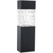 Monarch 1 Light 18 inch Black Outdoor Wall Light in 18in.