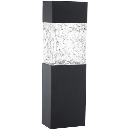 Monarch 1 Light 18 inch Black Outdoor Wall Light in 18in.