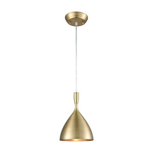 Sharon 1 Light 7 inch French Brass Multi Pendant Ceiling Light, Configurable