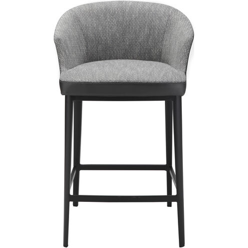 Beckett 34 inch Grey Counter Stool