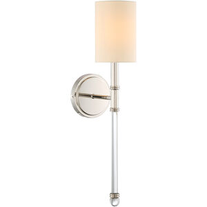 Fremont 1 Light 5 inch Polished Nickel Wall Sconce Wall Light, Essentials