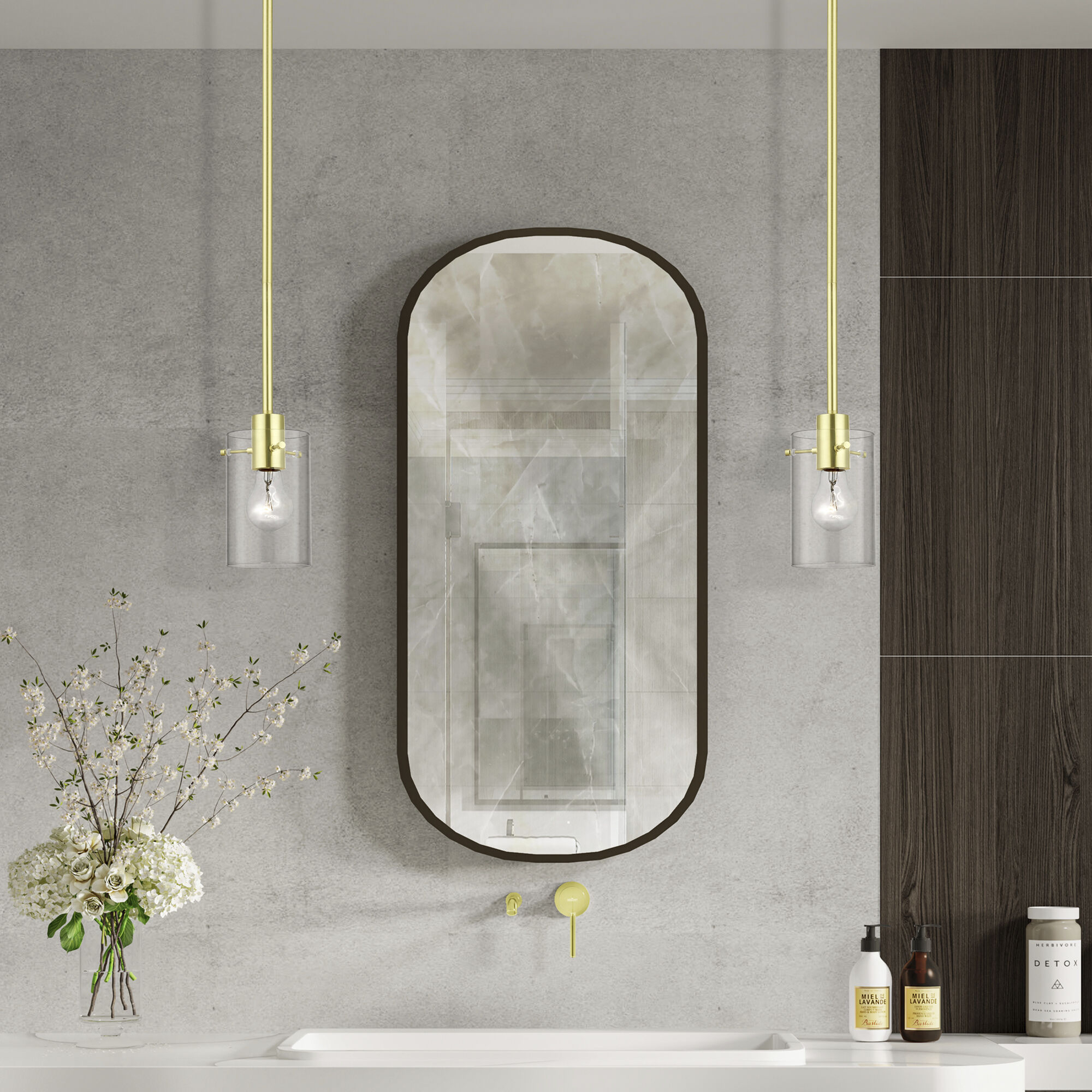 Munich 1 Light 5 inch Satin Brass Single Pendant Ceiling Light, Single