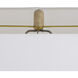 Kamora 30 inch 150.00 watt Sand and Bronze Table Lamp Portable Light
