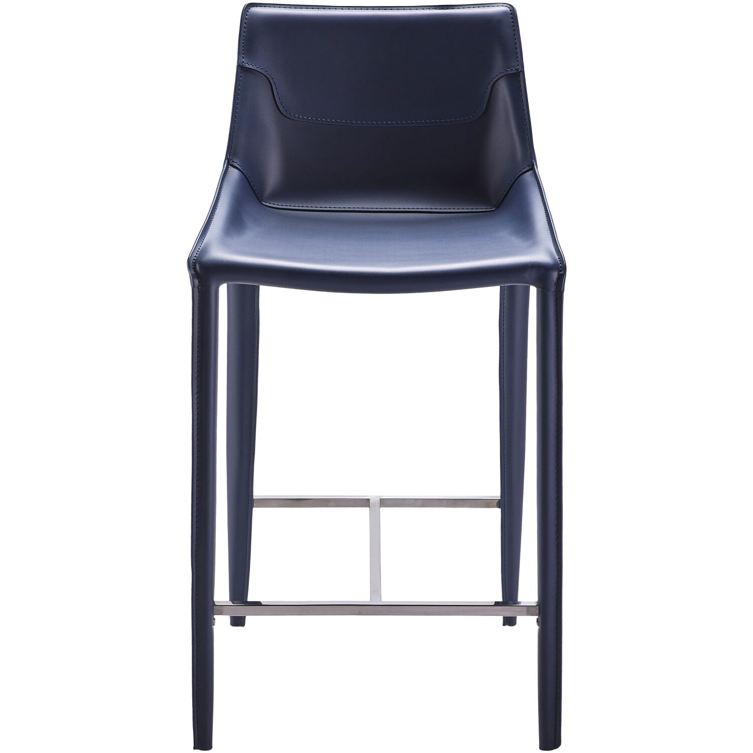 Hanks 35.83 inch Navy Bar Stool