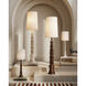 Malayan 80 inch 75 watt Whitewash Floor Lamp Portable Light, Phyllis Morris Collection