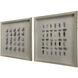Renata Grey/White Wall Art
