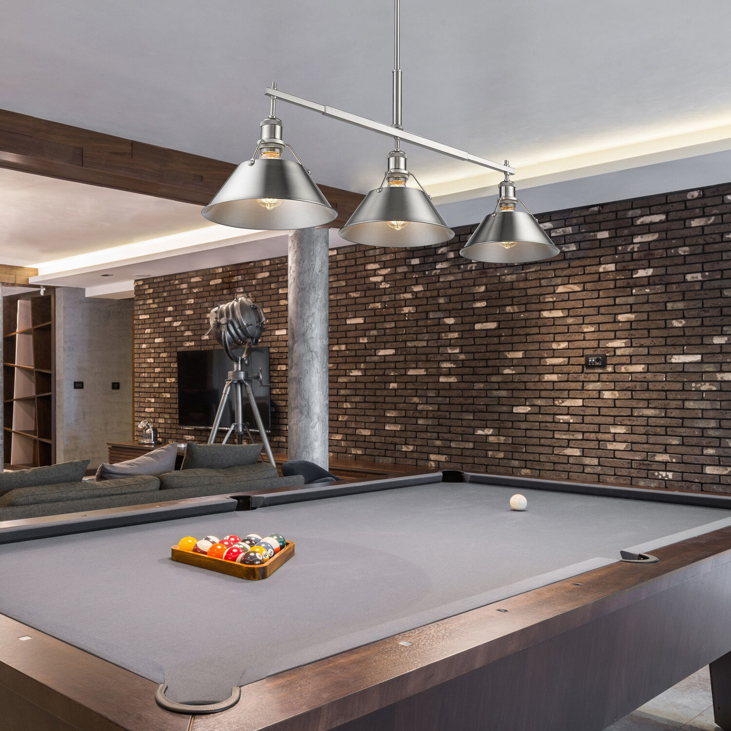 Yep Orwell Island Light Ceiling Light in Pewter