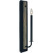 Loft 1 Light 5 inch Matte Black Sconce Wall Light