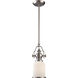 Chadwick 1 Light 6 inch Satin Nickel Mini Pendant Ceiling Light