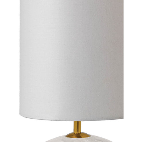 Orb 16 inch 60.00 watt Natural Stone Mini Lamp Portable Light