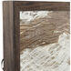 Swept Away Brown Wall Art