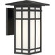 Grydton 1 Light 13.5 inch Dark Matte Black Outdoor Wall Lantern
