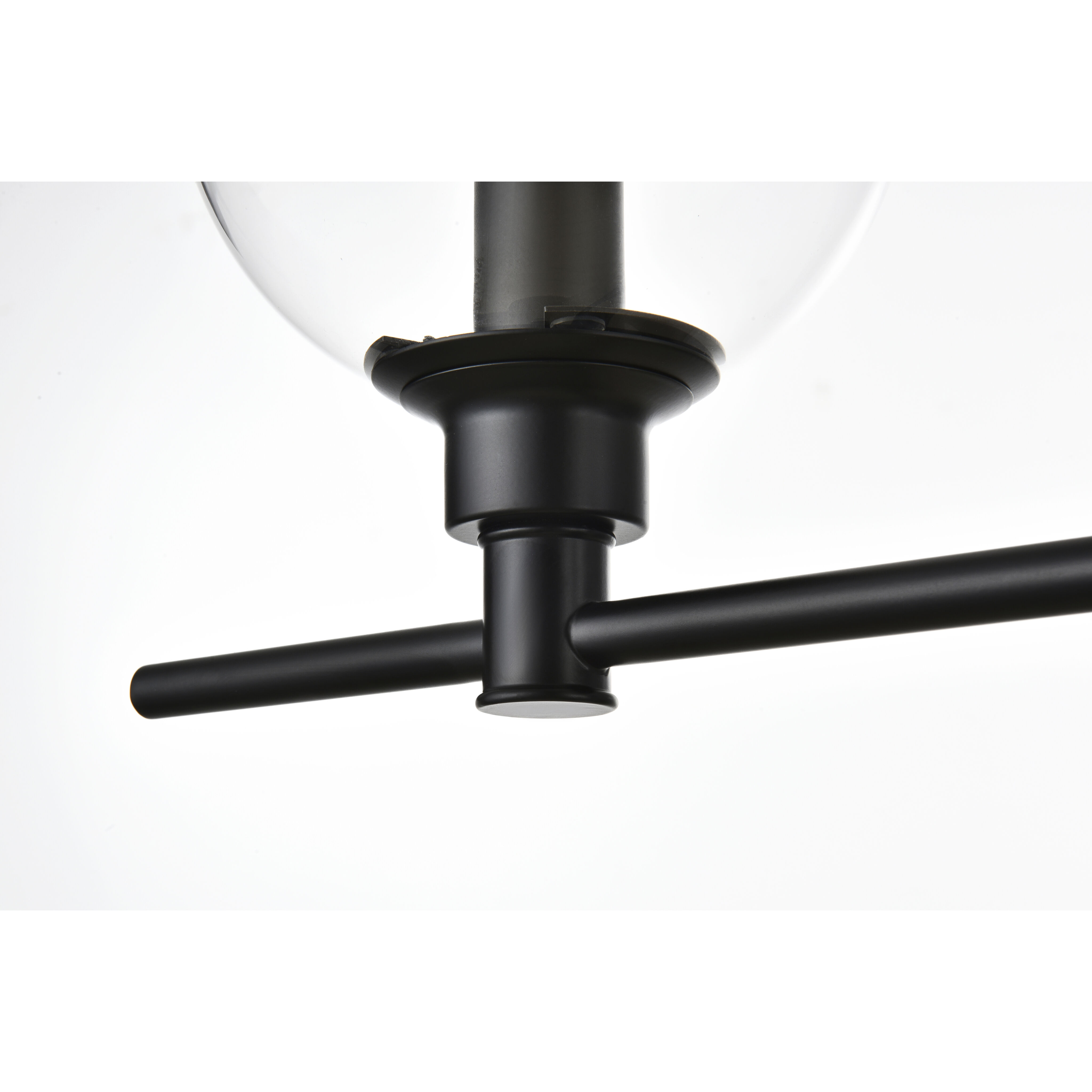 Jaelynn 3 Light 28 inch Black Bath Sconce Wall Light