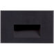 Sonic 3 inch Black Exterior Low Voltage Wall/Step Lights
