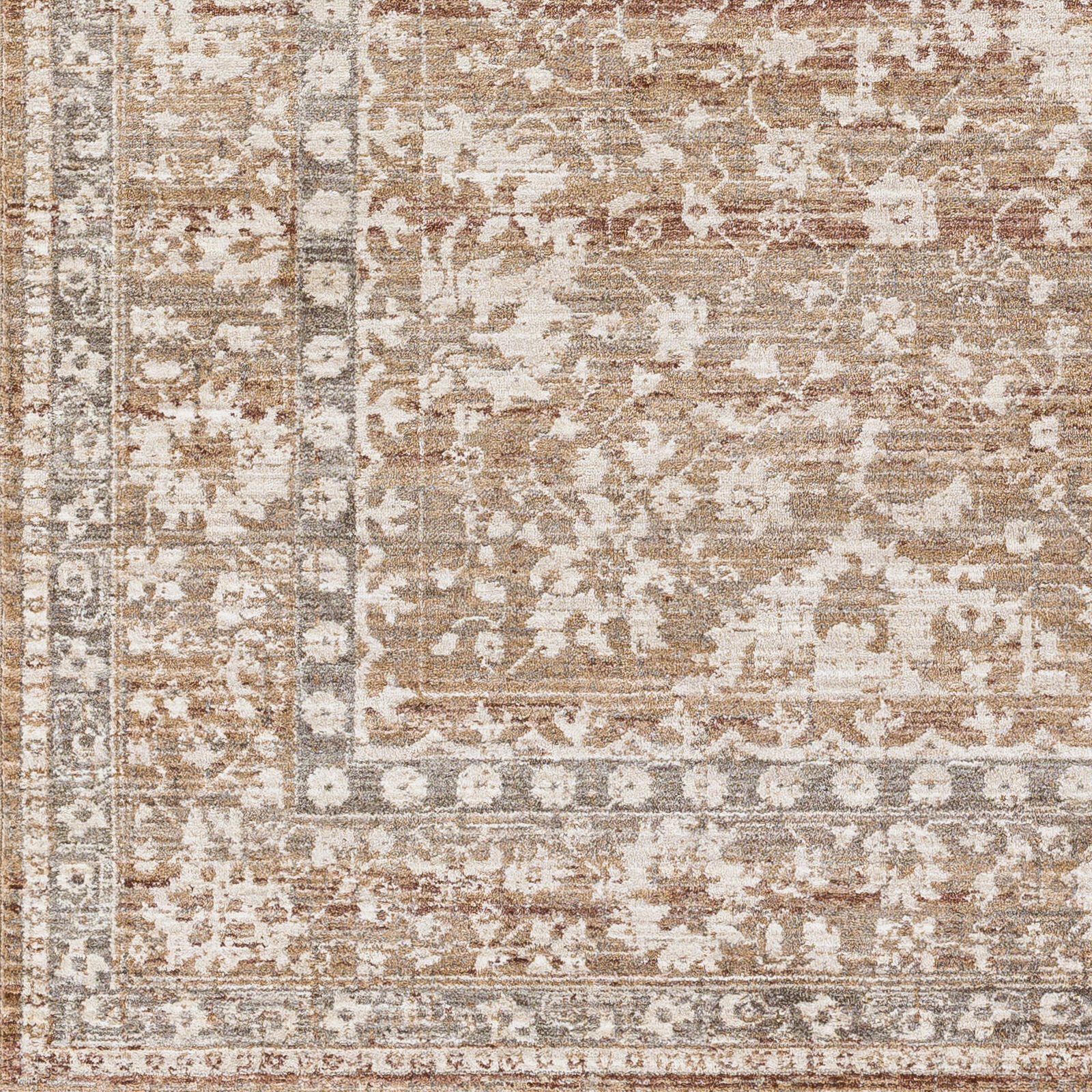 Carlisle 93 X 63 inch Taupe Rug, Rectangle