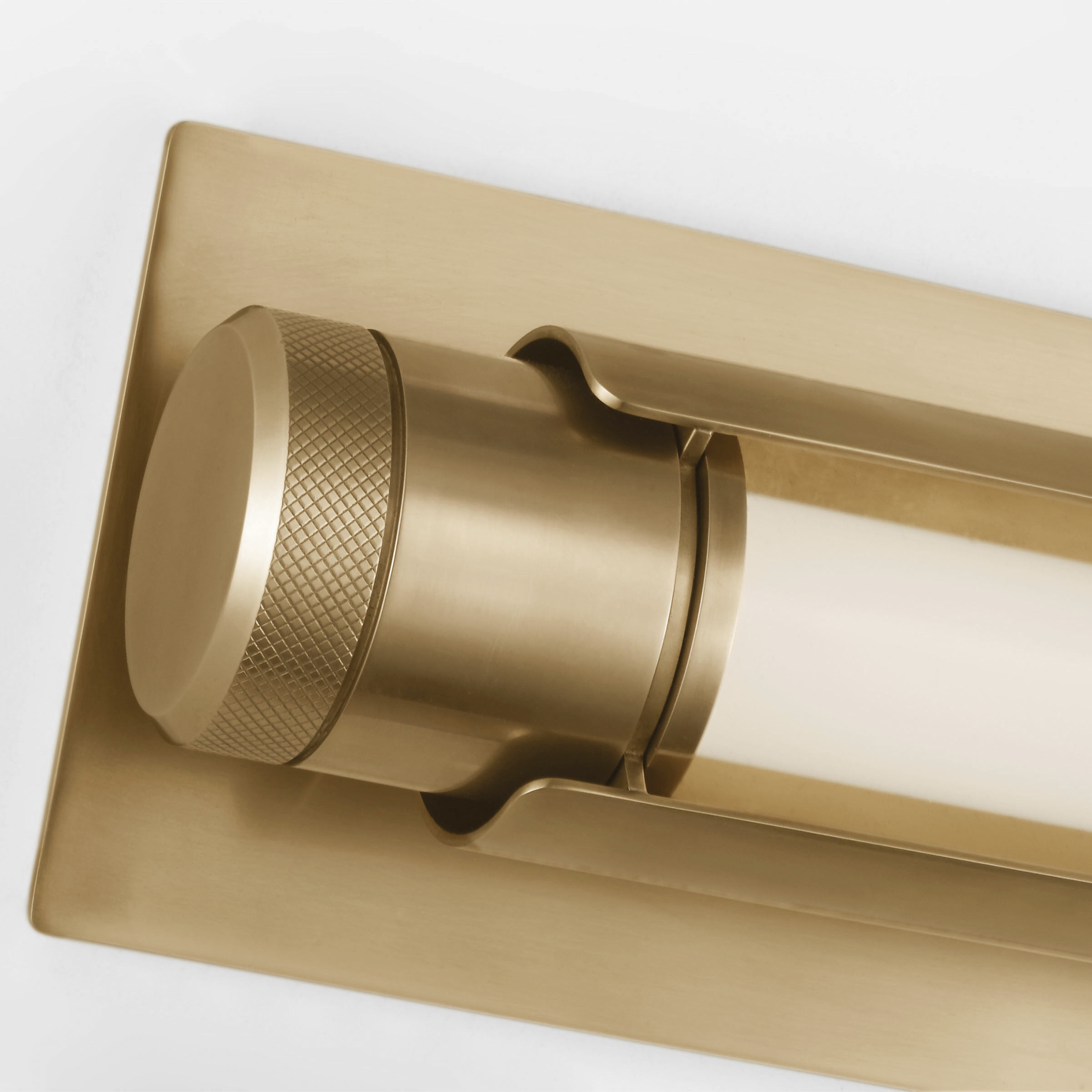 Avroko Capa LED 24 inch Hand Rubbed Antique Brass Vanity Light Wall Light