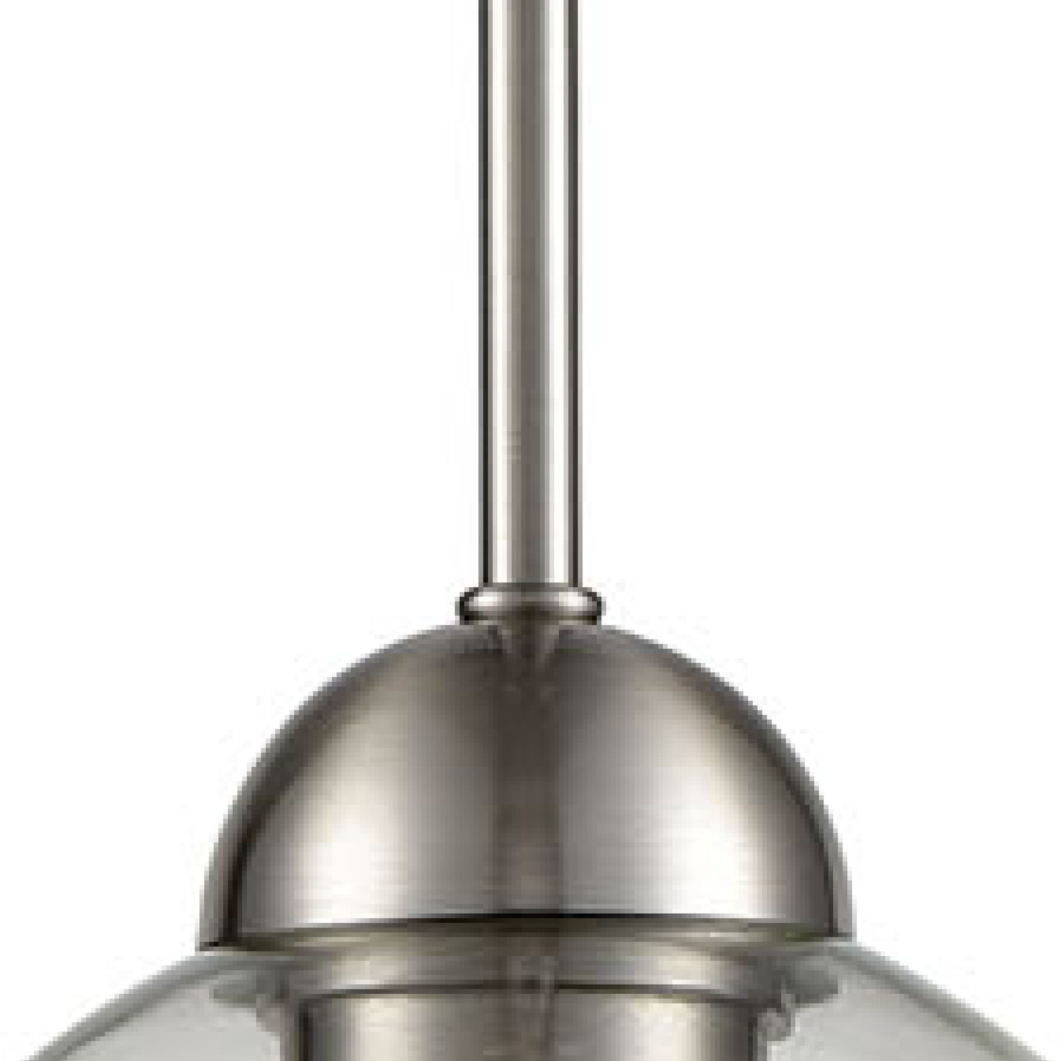 Astoria 1 Light 6 inch Brushed Nickel Mini Pendant Ceiling Light