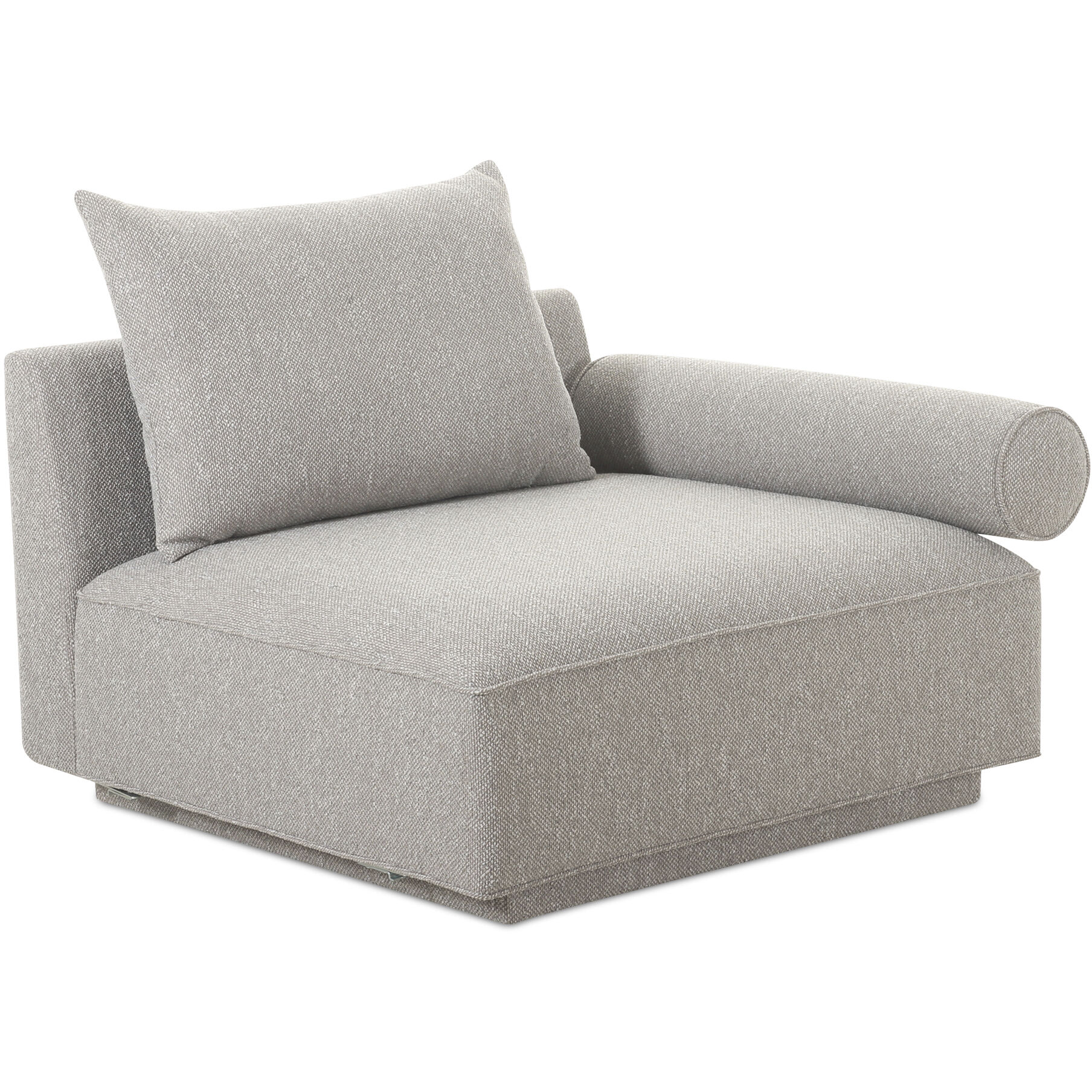 Rosello Grey Accent Chair, Right