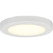 Slim LED 5 inch White Flush Mount Ceiling Light