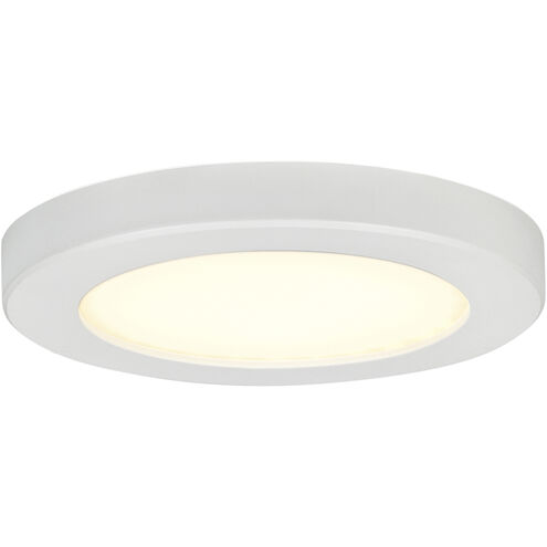 Slim LED 5 inch White Flush Mount Ceiling Light