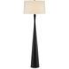 Montenegro 73 inch 150.00 watt Matte Black Floor Lamp Portable Light